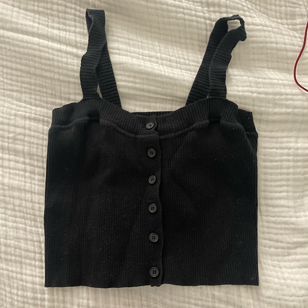 Black Brandy melville crop top